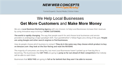 Desktop Screenshot of newwebconcepts.com